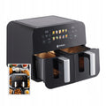 Frytkownica Beztłuszczowa Air Fryer BYRGEN 9L dwukomorowa 2400W suszarka(Frytkownica Beztłuszczowa Air Fryer BYRGEN 9L dwukomorowa 2400W suszarka)