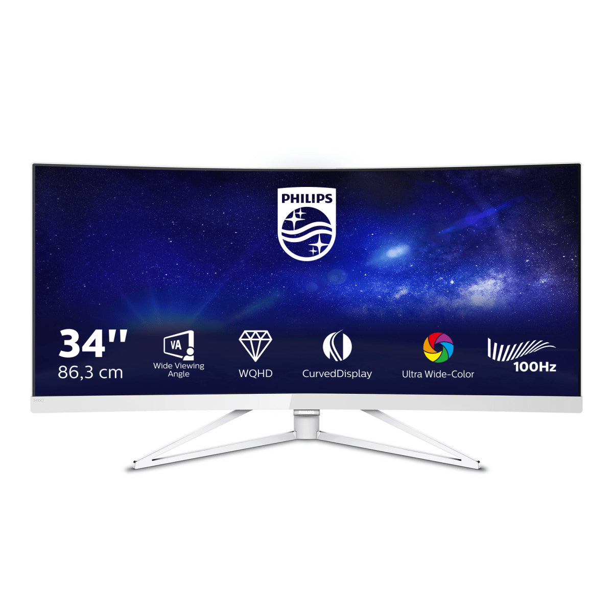 Philips Monitor LED Curved Philips 349X7FJEW/00 34 3440 x 1440 px VA zakrzywiony(1 ms/Monitor LED Curved Philips 349X7FJEW/00 34 3440 x 1440 px VA zakrzywiony)