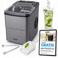 Kostkarka do lodu ICE PRO 160W! LÓD 6 MINUT! 12kg/24h + PORADNIK GRATIS!(Kostkarka do lodu ICE PRO 160W! LÓD 6 MINUT! 12kg/24h + PORADNIK GRATIS!)