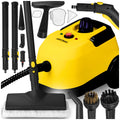 MYJKA PAROWA CZYŚCIK DO OKIEN MOP PAROWY ODKURZACZ Zestaw AKCESORIA 2100W