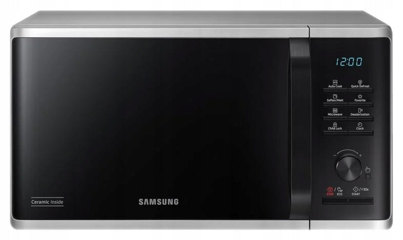 Kuchenka mikrofalowa SAMSUNG MS23K3515AS/E2 800W SREBRNA 23L(Kuchenka mikrofalowa SAMSUNG MS23K3515AS/E2 800W SREBRNA 23L)