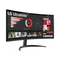LG Zakrzywiony monitor Ultrawide 34'' LG 34WR50QK-B 3K VA 100Hz 5ms