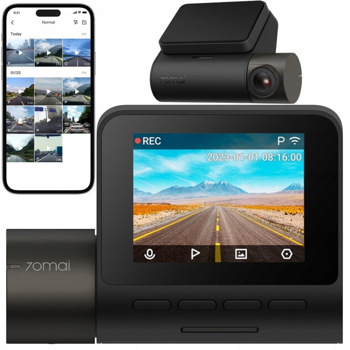 70mai Kamera samochodowa 70mai A200 DASH CAM Wideorejestrator HDR na prezent(Kamera samochodowa 70mai A200 DASH CAM Wideorejestrator HDR na prezent')